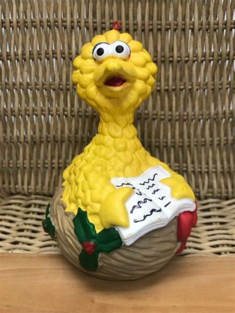 Sesame Street Big Bird Christmas Ornament Jim Henson Productions