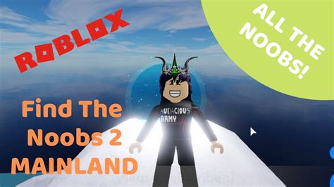 Mainland Find The Noobs 2 Roblox Youtube