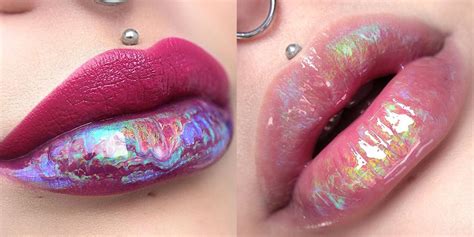 You Have To See How Insanely Dope These Holographic Lip Glosses Look