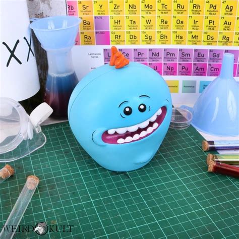 Officially Licensed Rick And Morty Mr Meeseeks Head Box In 2022 Rick