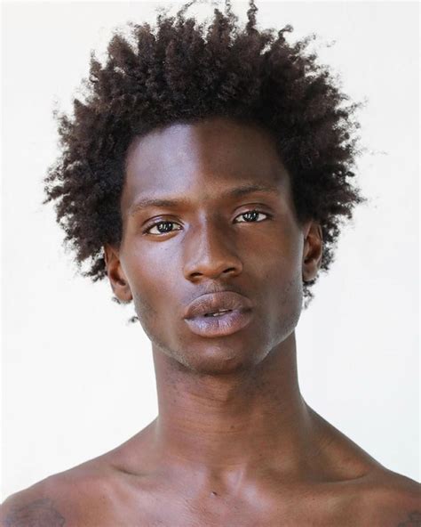 10 Black African Male Models Leaving Their Mark In The Fashion Industry Male Model Face Male