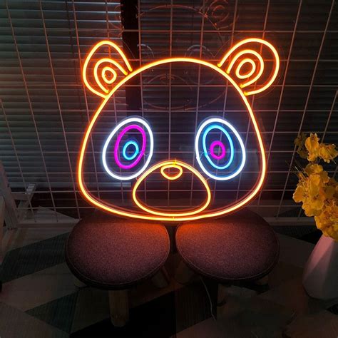 Panda Neon Sign