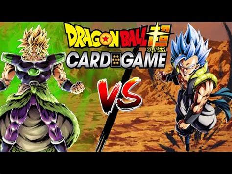 Ss4 gogeta, peerless fusion rise of the unison warrior. Dragon Ball Super Card Game - Broly VS Gogeta SSB - YouTube