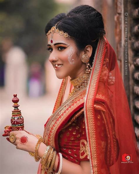 pin by eddie vigil on bengali wedding bengali bridal makeup indian bridal photos indian