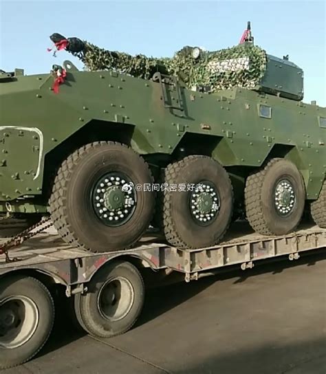 China Defense Blog Another Photos Of China S Improved X Wheeled Ifv