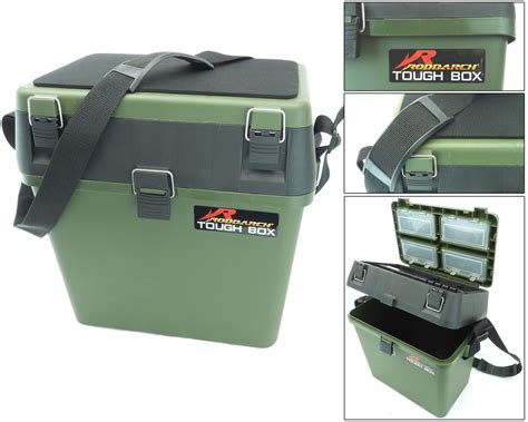 Fishing Seat Box And Tackle Box Padded Strap And Seat Pad Roddarch Tough