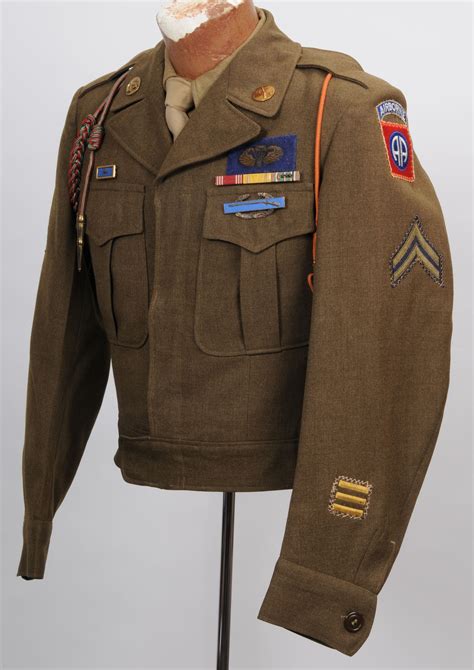 Stunning Wwii Us Army 82nd Airborne Division Corporals Ike Jacket