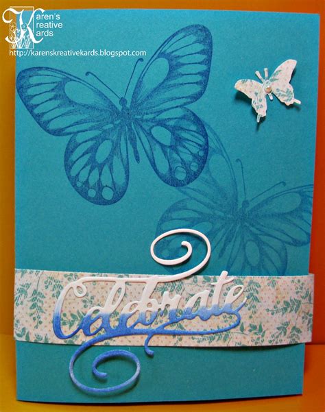 Maybe you would like to learn more about one of these? Karen's Kreative Kards: Butterfly Celebrate Surprise Card