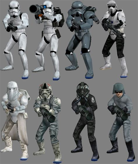 Do Stormtrooper Special Classes Engineers Scout Troops Snow Troops