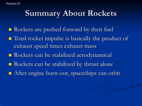 Ppt Rockets Powerpoint Presentation Free Download Id1416541