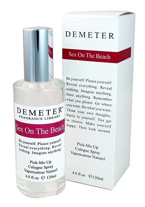 Demeter Sex On The Beach By Demeter Cologne Spray 4 Ounce Eau De Toilettes