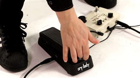 How To Understand Wah Pedal Settings Guitar Pedals YouTube