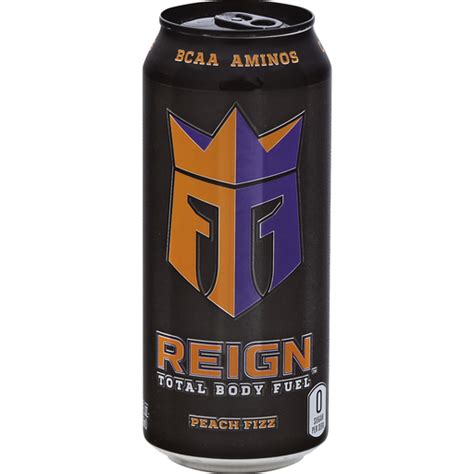 Reign Energy Drink Total Body Fuel Peach Fizz Sports And Energy