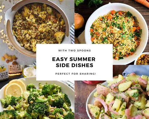 Easy Summer Side Dishes With Two Spoons