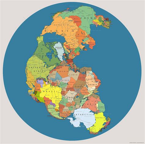 interactive pangea map with international borders vivid maps