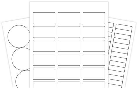 Blick printer labels 63.5mm x 38.2mm 21up 100$ this blick range of computer labels are suitable for laser printers, inkjet and dot matrix printers. 3×7 Label Template | printable label templates