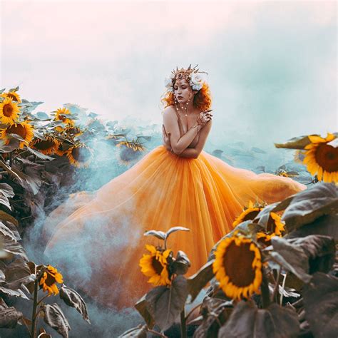 Sunflower Magic By Jovana Rikalo 500px In 2020 Portrait Photography