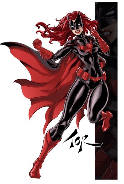 Revenge Of The Batwoman She Has Red Hair This Makes Me Happy