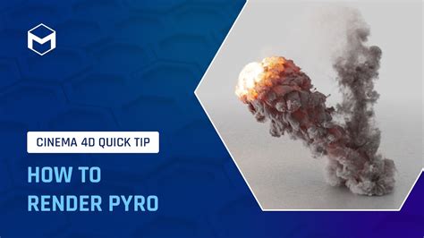 C4dquicktip 62 How To Render Pyro In Cinema 4d Youtube