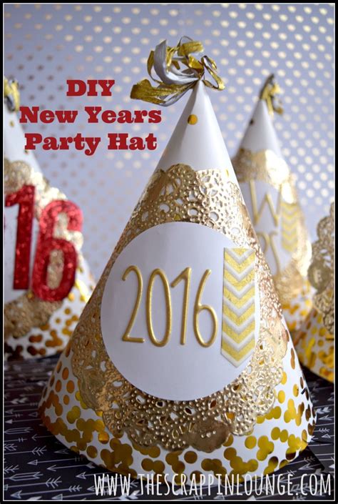 Diy New Years Party Hats