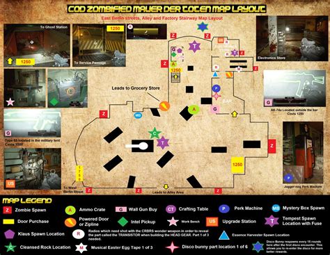 zombified call of duty zombie map layouts secrets easter eggs and walkthrough guides