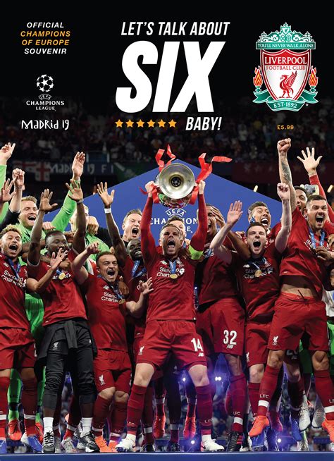 Hospitality tickets updates coming soon. Liverpool FC - Champions of Europe 2019 - Souvenir ...