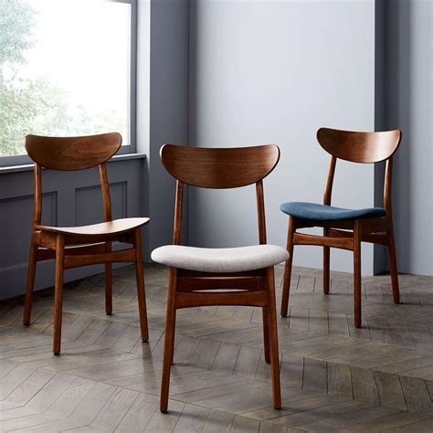 Style, comfort, and functionality all come into play when choosing the right dining chairs for your space. Classic Café Upholstered Dining Chair - Walnut | west elm ...