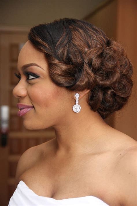 Wedding Weave Hairstyles ~ 30 Beautiful Wedding Hairstyles For African
