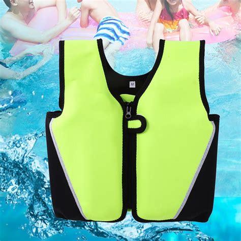 Mgaxyff Children Swimming Float Suit Swim Vest Jacket For Kids 1 6