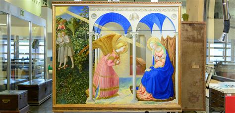 Restoration Of The Annunciation By Fra Angelico