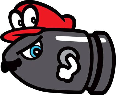 Filesmo Artwork Captured Bullet Billpng Super Mario Wiki The Mario