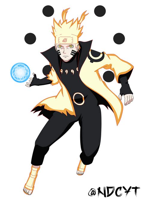 Naruto Sage Of Six Paths Mode By Ndcyt On Deviantart