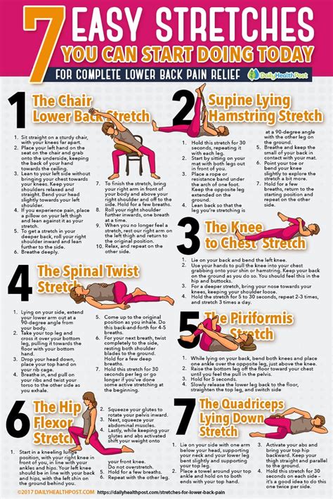 Stretches For Lower Back Pain Relief You Can Start Doing Today