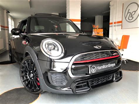 2015 65 Mini Hatch 20 John Cooper Works In Midnight Black With Red