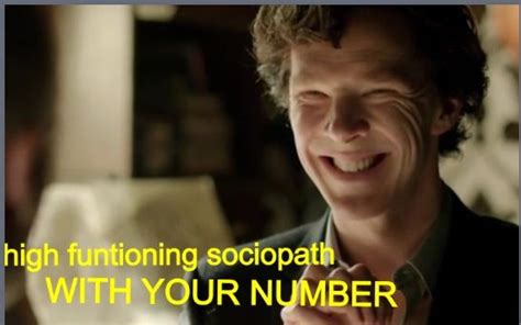 Sherlock Not A Psychopath A High Functioning Sociopath