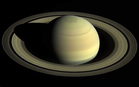 Planet Saturn On April 25 2016 Observed By The Cassini Probe Kevin