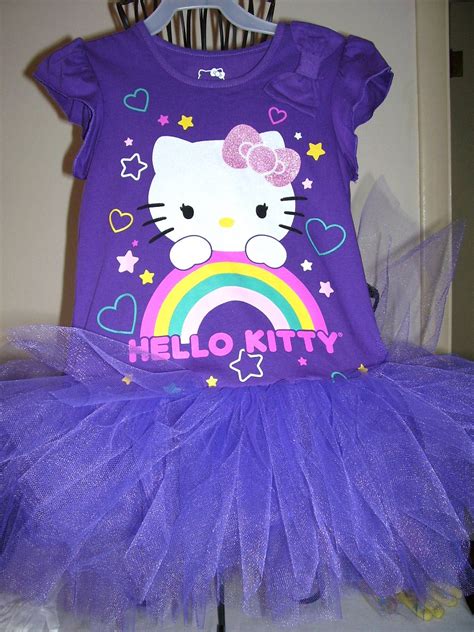 Purple Hello Kitty Tutu Dresssize 78 By Designsbyclaudia