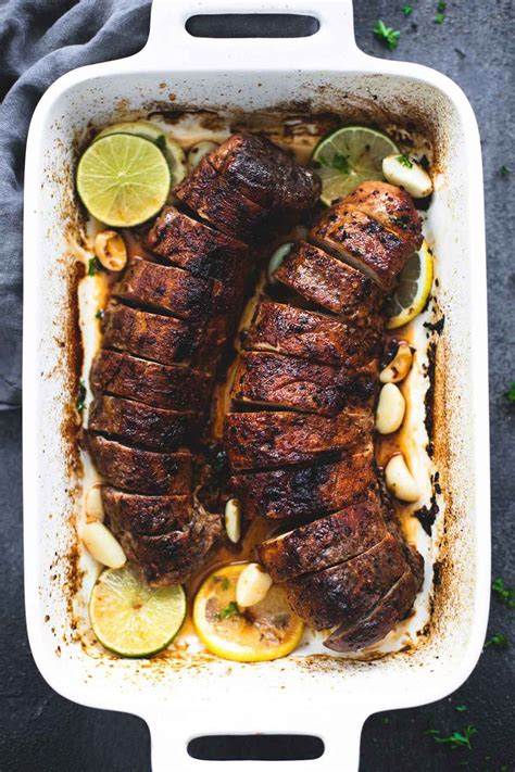 I just stick a thermometer through the foil to keep the moisture inches let it rest for 10 minutes or so before serving. BEST Baked Pork Tenderloin - Creme De La Crumb | Baked ...