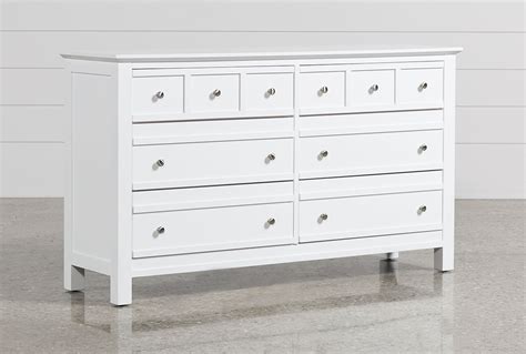 In terms of decorating, drawer chests are extremely handsome pieces. Bayside White Dresser | White wood dresser, Dressers for ...