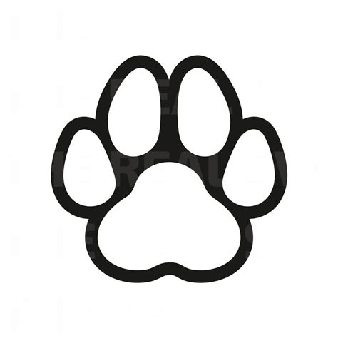 Dog Paw Print Svg Free Layered Svg Cut File Download Free Font Images
