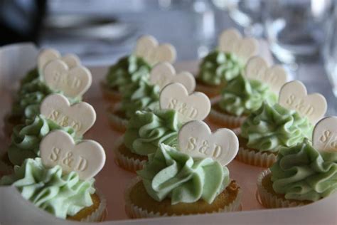 A Great Wedding Wedding Cupcakes Wedding Mint Green Wedding Cakes