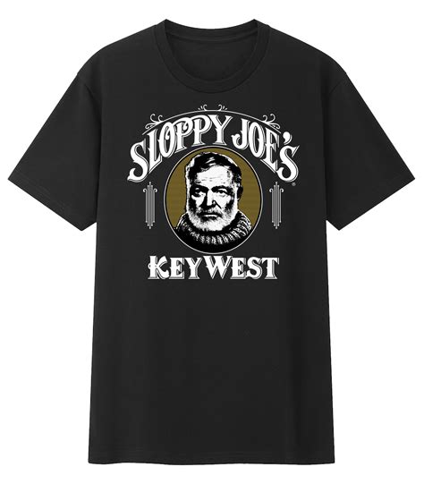 Classic T Shirt Black Sloppy Joes Bar Key West Fl