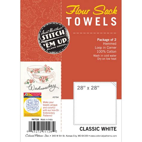 Stitch 'Em Up Flour Sack Towels 28