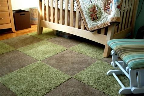 Carpet Squares Inexpensive Way To Re Do A Room And Add Color And