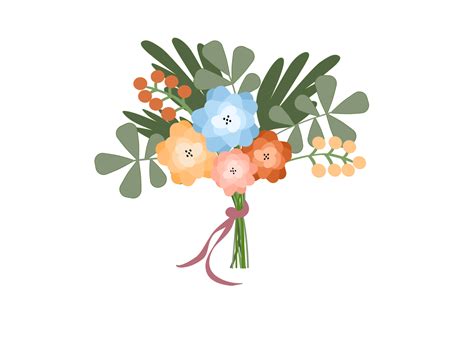 Wedding Bouquet Icon By Natalie Soulard On Dribbble