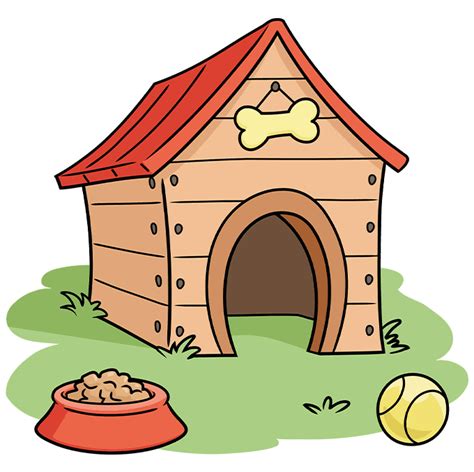 How To Draw A Dog House Really Easy Drawing Tutorial