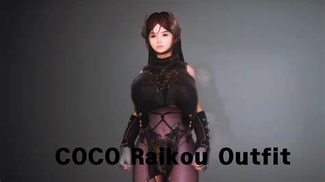 Skyrim Outfit Coco Raikou Cbbe Tbd Bhunp Se Youtube