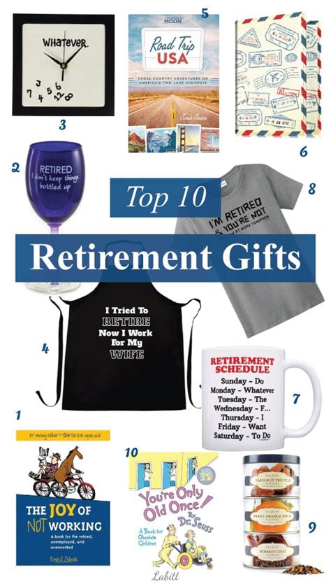 When an employee retires after years of working for your small business, it is important to honor and recognize the person for the work, commitment and loyalty. Top 10 Retirement Gift Ideas: Good Retirement Gifts for ...