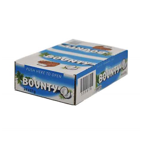 Bounty Chocolate Box 24x57g