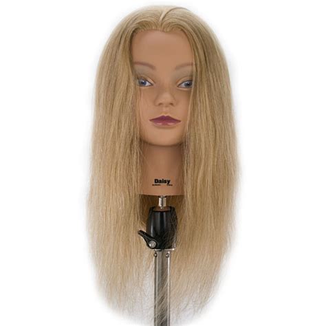 Daisy 24 Blonde 100 Human Hair Cosmetology Mannequin Head By